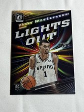 2023-24 Donruss Optic Victor Wembanyama Rookie Lights Out Hobby insert RC Spurs