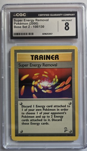 Super Energy Removal graded CGC 8 for sale on eBay