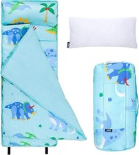 NEW Wildkin Nap Mat Sleeping Bag for School o...