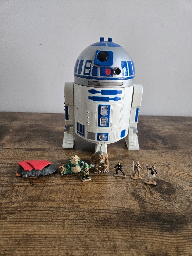 1994 Galoob Micro Machines Star Wars R2-D2/Jabba's Palace