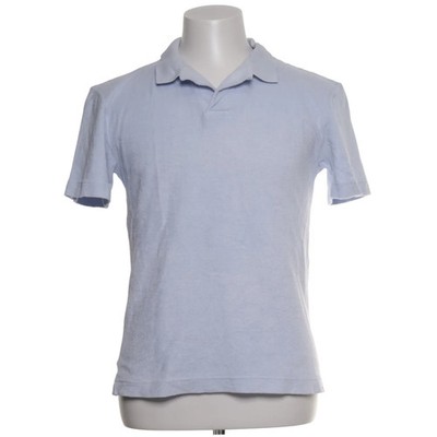 Sunspel, Poloshirt, Größe: S, Blau, Baumwolle/Elasthan, Einfarbig, Herren #Nyo
