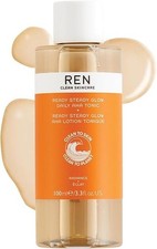 REN Ready Steady Glow Daily AHA Tonic 100ml  Exfoliating Toner with Lactic Acid