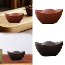 Tea Ingot Statue Housewarming Congratulatory Gift Bookshelf Craft Desk Ornament