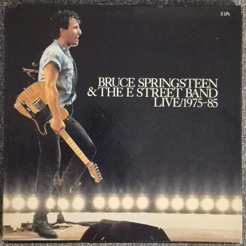 Bruce Springsteen & E Street Band Live 1975-85 5xLP Box Set inc Booklet NM Vinyl