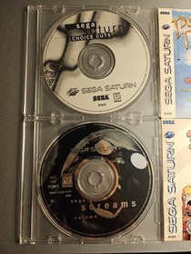 Sega Saturn Console MK-80000 Bundle - Games, Manual, & Controllers OEM Model 1