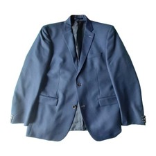 Roy Robson Blazer Jacket Men 44R Blue Super 130s Wool Reda Made In Italy