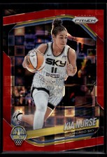 Kia Nurse 2025 Panini Prizm WNBA Red Pandora Prizm Card /199 #24