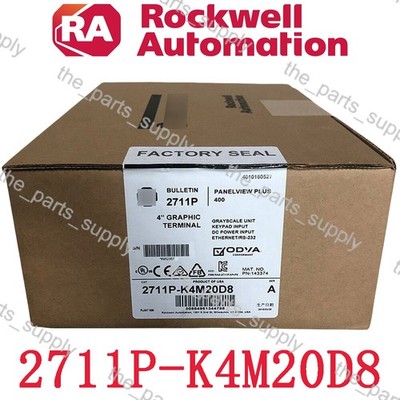 NEW AB 2711P-K4M20D8 VERSION PanelView Plus 6 Graphic Terminal 2711P-K4M20D8