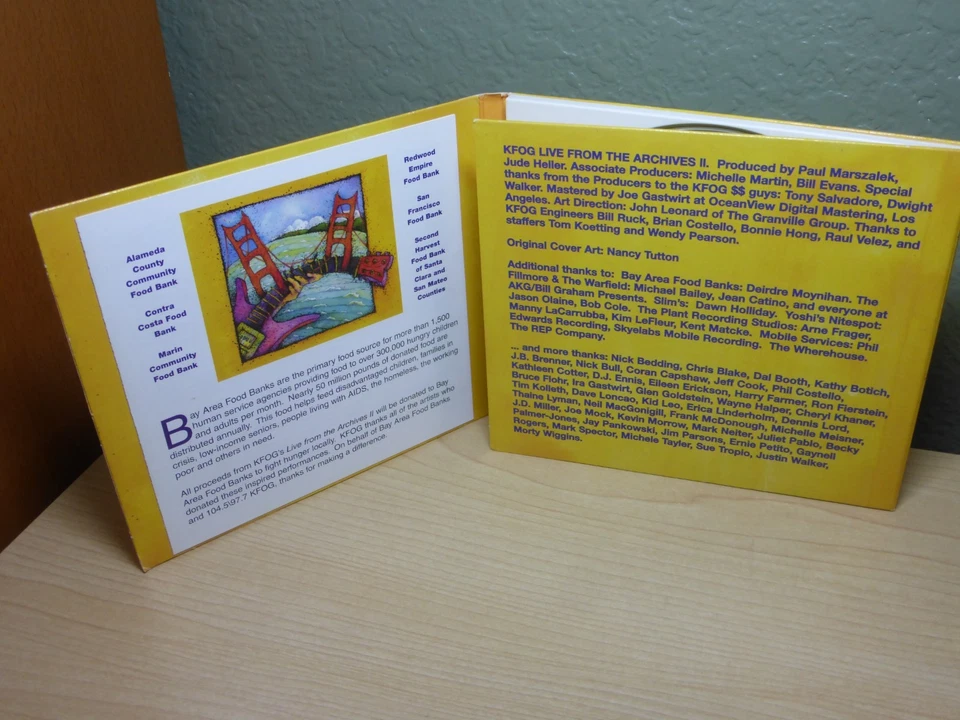 KFOG 104.5 97.7: Live from the Archives II 1995 CD Mega Rare OOP 15 Tracks - Image 4 of 4