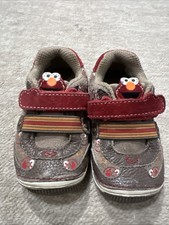 Stride Right Sesame Street Elmo Baby Shoes Y2K Vintage 4.5m