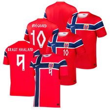 NWT Norway 2026 Home Red 9 Haaland 10 Jersey Men