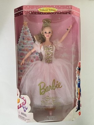 NIB 1996 Mattel Barbie As The Sugar Plum Fairy Nutcracker 17056