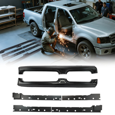 Inner Outer Rocker Panels Replacement for 2009-2014 Ford F-150 Super ...