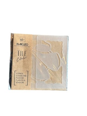 Nakleo Tile Collection Stencil  Durable Flexible & Washable  Perfect For Craftin