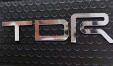 Chrome Raised Trd Upper Front Grille Letters Fits Toyota Tundra 2022 2023 24 25 Chrome Raised Trd Upper Front Grille Letters Fits Toyota Tundra 2022 2023 24 25