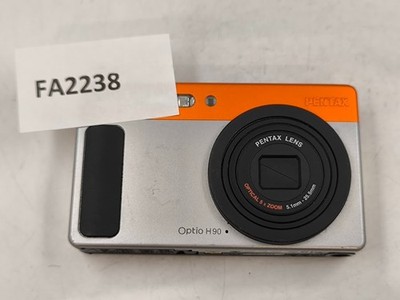 Pentax Optio H90 12.1 MP Digital Camera Orange - Not Working For