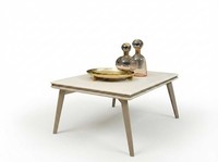 Couchtisch Beige Modern Luxus Wohnzimmertisch Beistelltisch Tisch