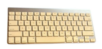 Apple WIRELESS KEYBOARD Space Gray & White  A1314 Read Description