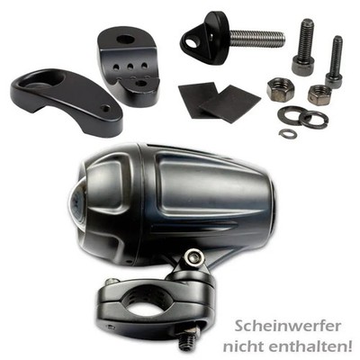 Halteklemme Scheinwerfer ATV /Motorrad Alu Schellenw mini. ca. 20-35 mm 271275