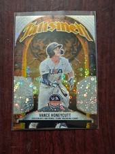 2026 Panini Stars & Stripes Prizm Talisman Silver Disco Vance Honeycutt #6 (RC)
