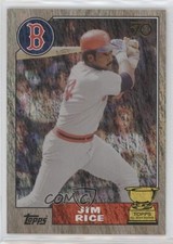 2021 Topps All-Star Rookie Cup Holofractor 12/99 Base Image Jim Rice #1 HOF 04br