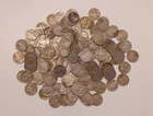 Lot Of 140 Circulated Teens Acid Treated Dated Coins 1915-1918 Philadelphia
