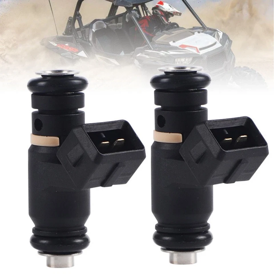 Nuevos inyectores de combustible 2521718 2 piezas aptos para Polaris RZR XP4 XP TURBO 2017-2020 Foto 2 de 4
