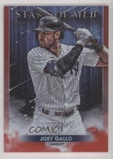 2022 Topps Series 1 Stars of MLB Red 68/75 Joey Gallo #SMLB-21 fm0