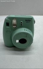 Fujifilm Instax Mini 9 Mint Green 60mm Lens Instant Film Camera Not Tested