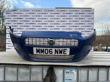 FIAT GRANDE PUNTO 3DR MK3 2006 BLUE FRONT BUMPER MARKS