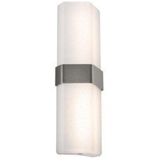 AFX Inc. NPLS051610LAJD1SN Naples LED 5 inch Satin Nickel ADA Sconce Wall Light