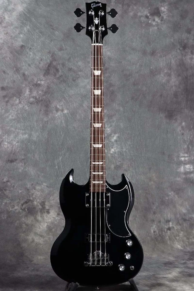 Bajo eléctrico Gibson SG estándar ébano 3,2 kg usado Foto 3 de 4