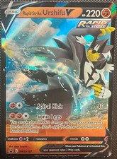Pokemon TCG Rapid Strike Urshifu V SWSH107 Black Star Promo NM