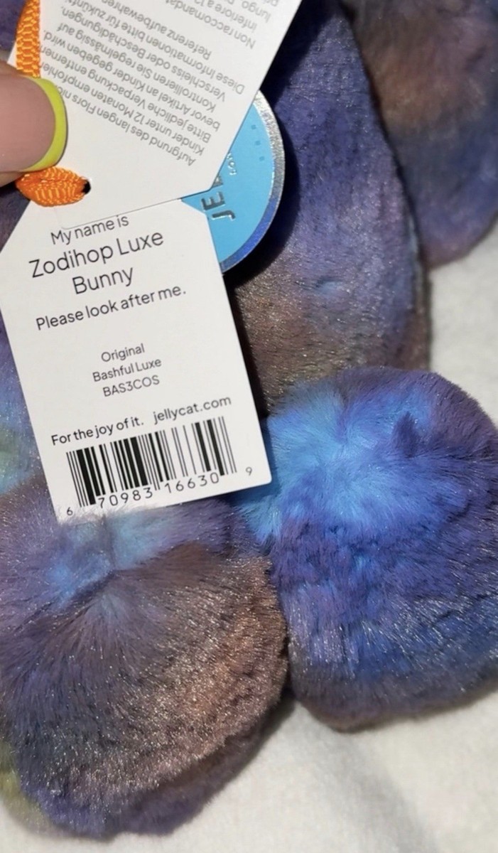  Zodihop Luxe Bunny 限定新品 タグ付き Jellycat Zodihop Luxe Bunny | eBay