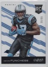 2015 Panini Clear Vision Rookie Variation Blue 39/99 Devin Funchess #120 0f8