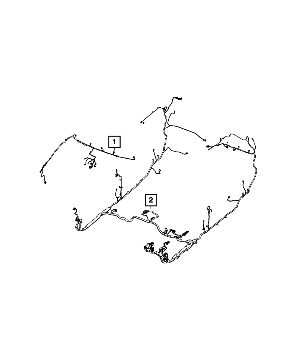Genuine Mopar Body Wiring 68573167AB