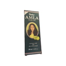 Dabur Amla Hair Oil 500 ml 16.90 fl. oz. NATURAL CARE FOR BEAUTIFUL HAIR