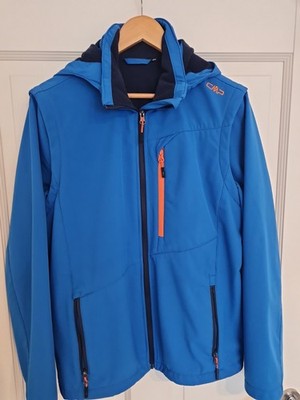 CMP Clima Protect 2-in-1 Funktions-/Softshelljacke in Blau Gr.50