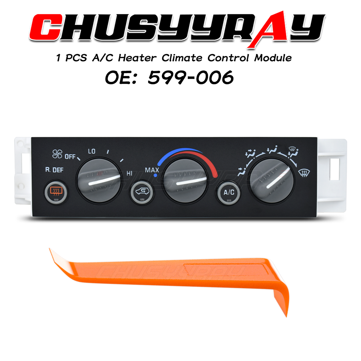 AC Heater Climate Control Module 599-009 For Chevy GMC 2006 - Improved Design - PQY