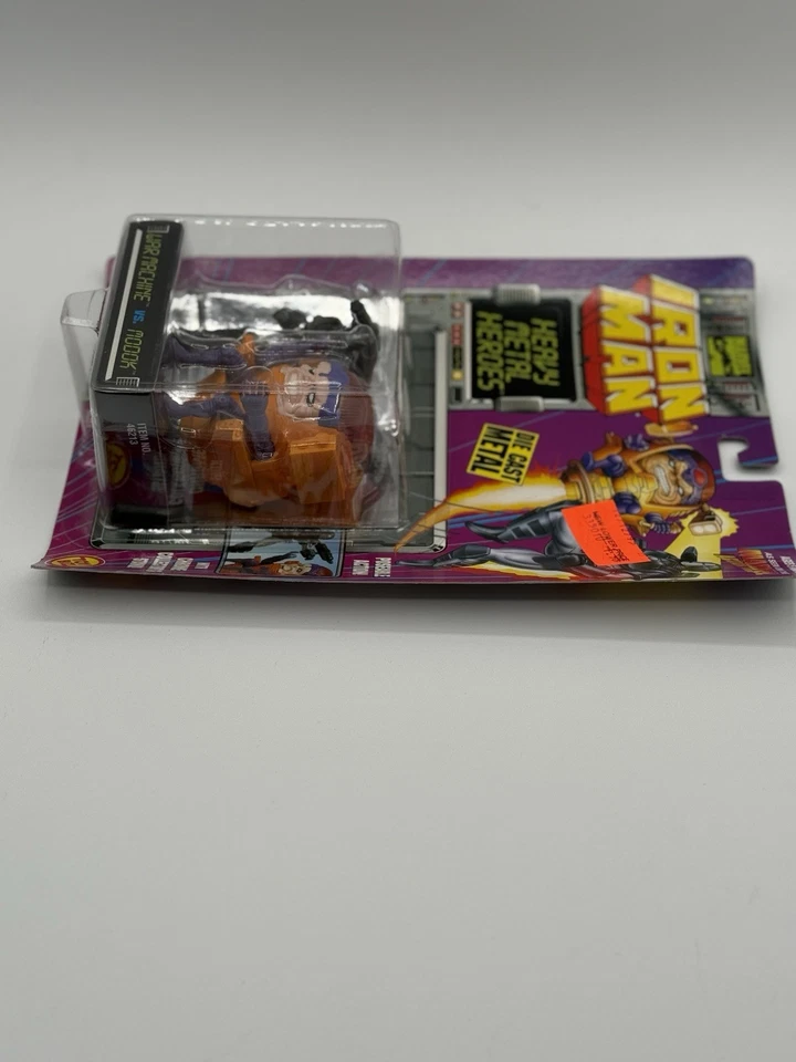 Iron Man Heavy Metal Heroes War Machine vs MODOK Die Cast Metal ToyBiz 1994 - Image 3 of 3