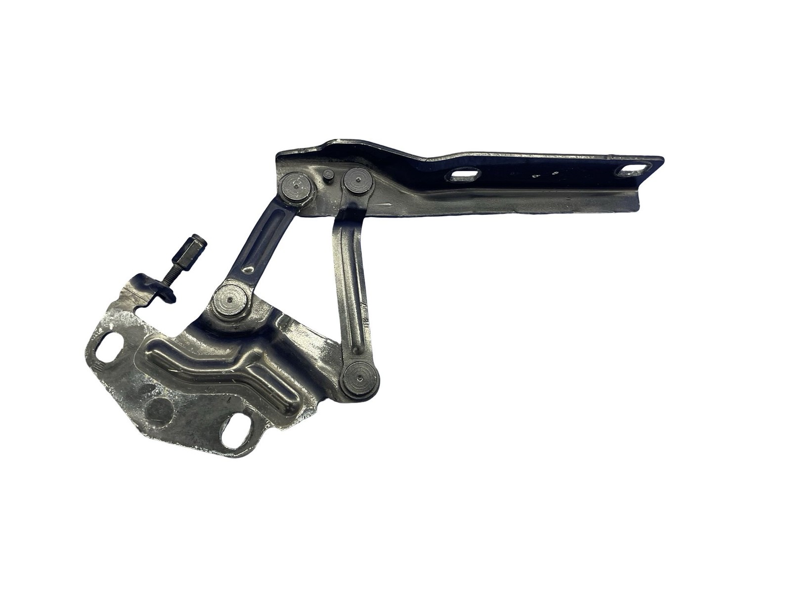 2008-2015 AUDI R8 TYPE 42 FRONT LEFT RIGHT HOOD SUPPORT HINGE BRACKET SET BLACK