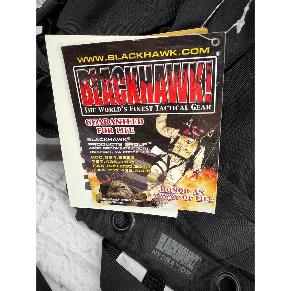 Blackhawk X-3 Raptor Pack Hydration 100oz HydraStorm Tactical Backpack Outdoors - Image 2 of 4