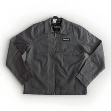 Mens Hurley Thorington Grey Zip Up Sherpa Jacket