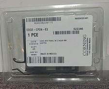 Corning EDGE MTP Panel w/ 2 Aqua MM Adapters ...