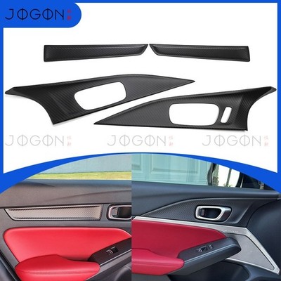 Interior Door Handle Panel Trim For Acura Integra Type S 2022-2024 Matte Carbon
