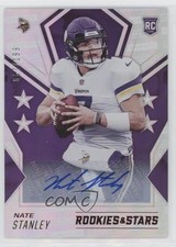 2020 Rookies & Stars Rookie Longevity Signatures /199 Nate Stanley Auto 0e3p