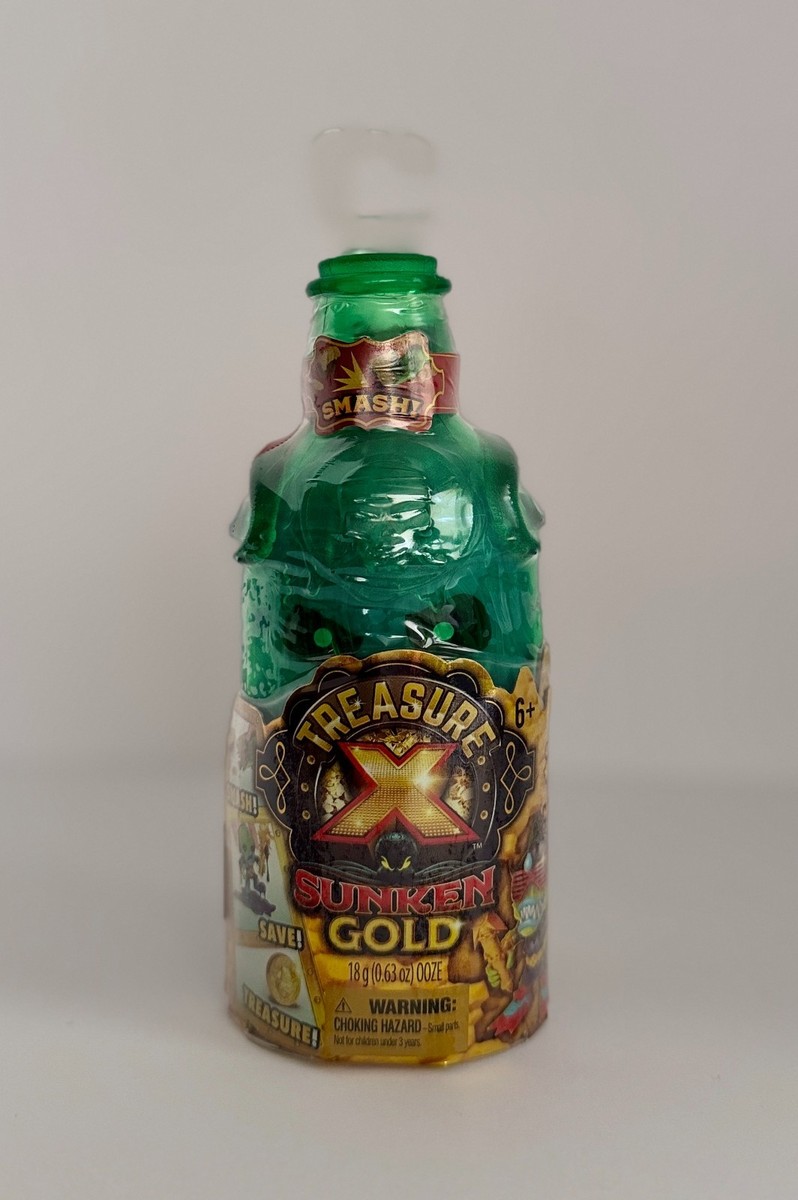 Treasure X Sunken Gold Bottle Smash NEW Sealed Action Figure w