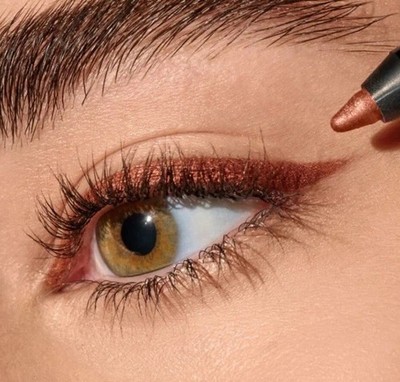 Victoria Beckham Satin Kajal EyeLiner Copper Reddish Brown Long Wear Waterproof