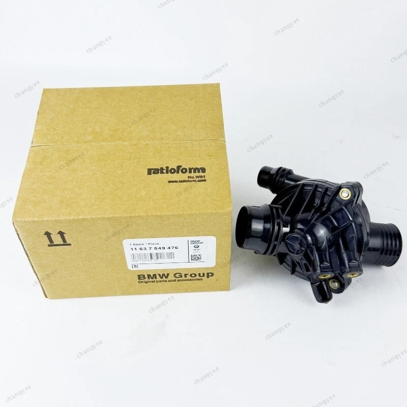 Coolant Thermostat Assembly for BMW 128i 328i 335i 525i X3 E90 E60 11537549476 Foto 2 de 4