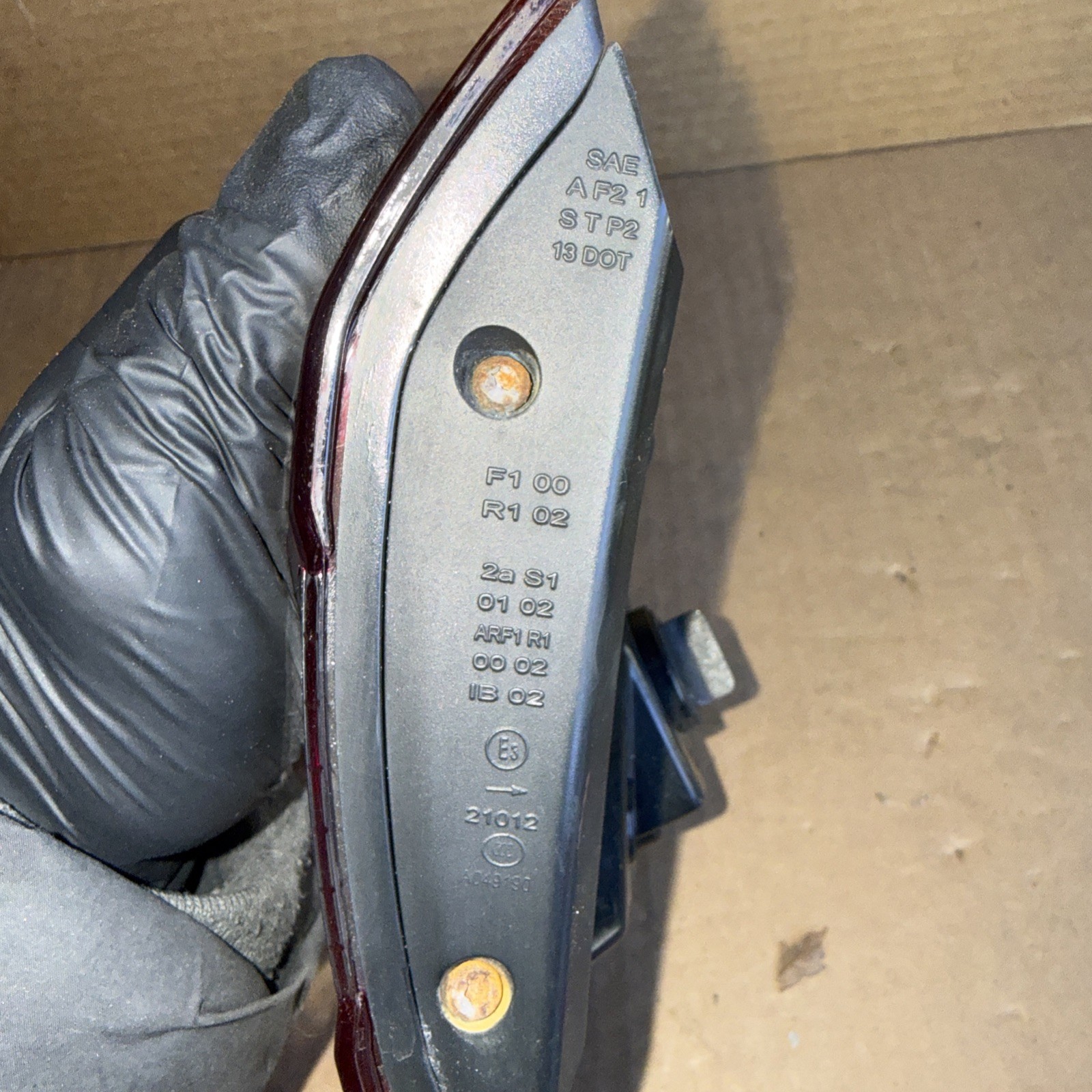 14-19 Maserati Ghibli Rear Right Side Trunk Inner Taillight Tail Light Lamp OEM